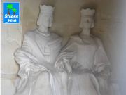 Interior monumento Colón. Huelva, Andalucía